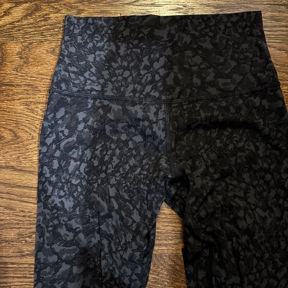 Lululemon Align Leggings (Black/Grey Cheetah/Camo) - Picture 2 of 4